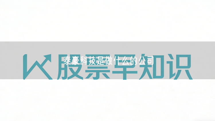 泰豪科技是做什么的公司