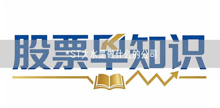 *ST大水是做什么的公司