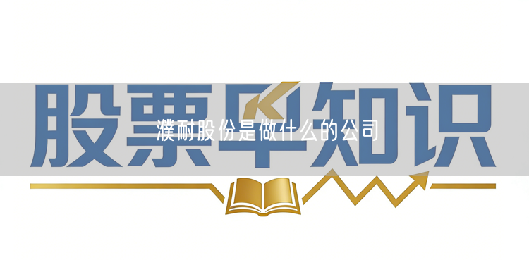 濮耐股份是做什么的公司