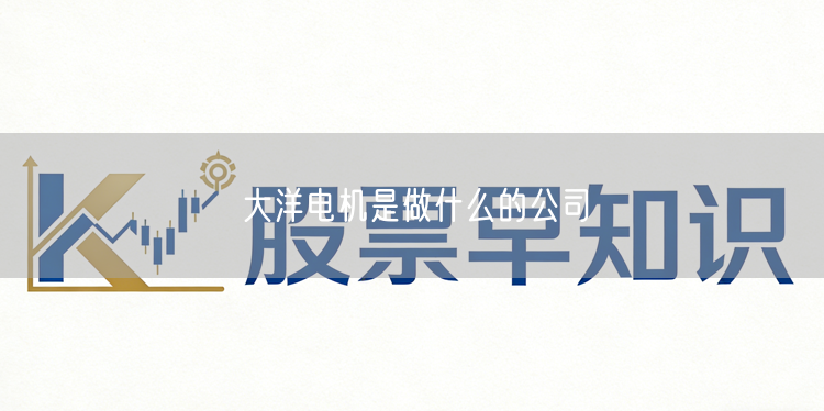 大洋电机是做什么的公司