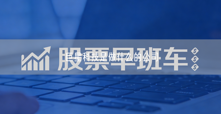 巨星科技是做什么的公司