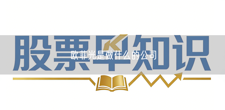 欧菲光是做什么的公司