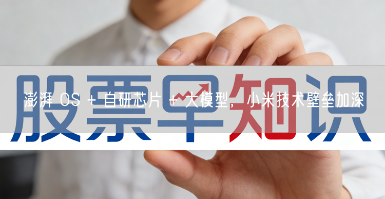 澎湃 OS + 自研芯片 + 大模型，小米技术壁垒加深