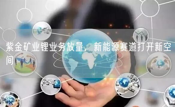 紫金矿业锂业务放量，新能源赛道打开新空间