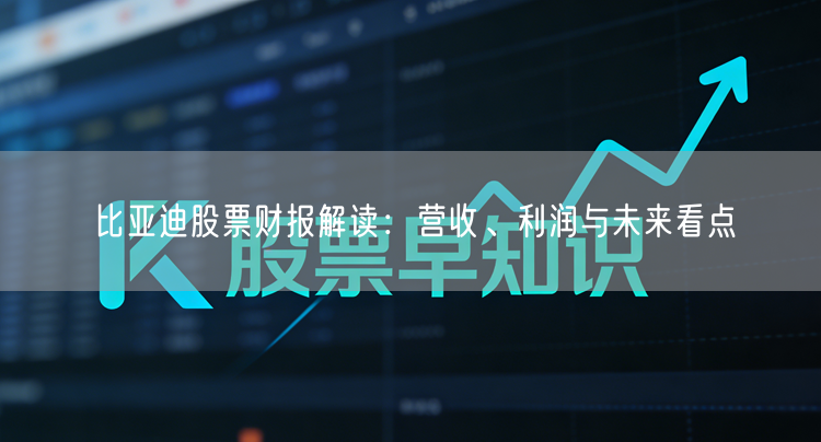 比亚迪股票财报解读：营收、利润与未来看点