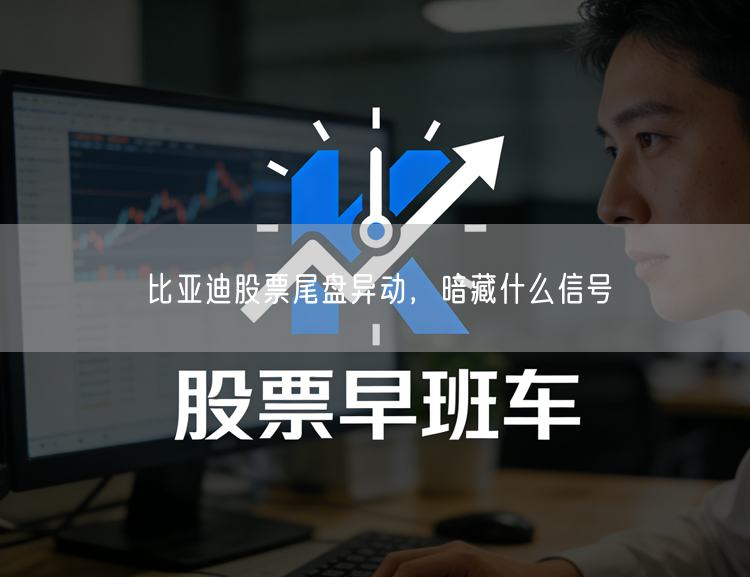 比亚迪股票尾盘异动，暗藏什么信号