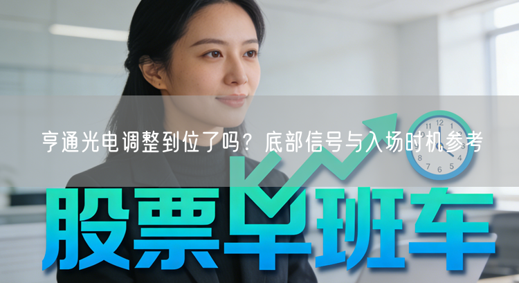 亨通光电调整到位了吗？底部信号与入场时机参考