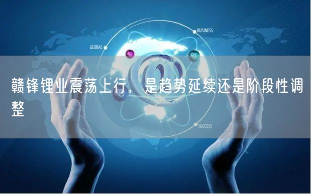 赣锋锂业震荡上行，是趋势延续还是阶段性调整