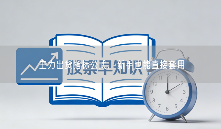 主力出货指标公式，新手也能直接套用