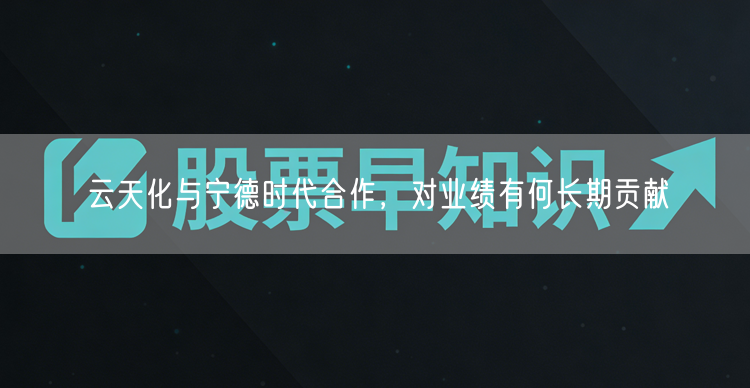 云天化与宁德时代合作，对业绩有何长期贡献