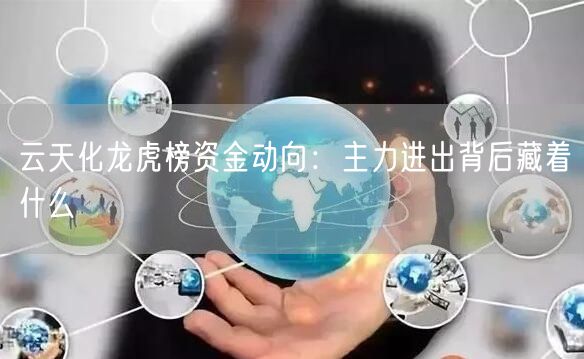 云天化龙虎榜资金动向：主力进出背后藏着什么