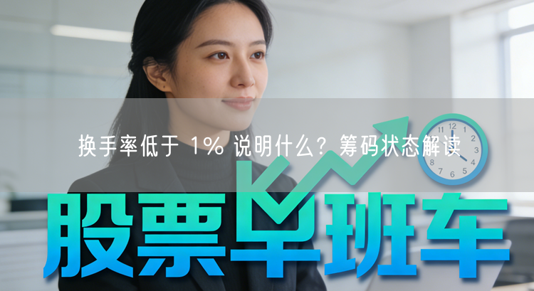 换手率低于 1% 说明什么？筹码状态解读