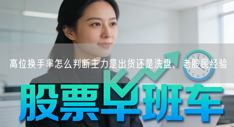 高位换手率怎么判断主力是出货还是洗盘，老股民经验