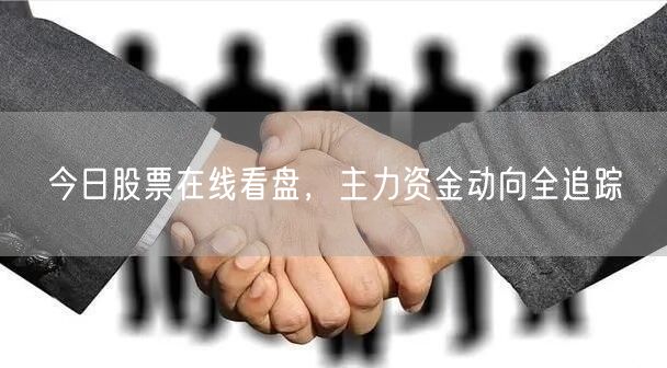 今日股票在线看盘，主力资金动向全追踪