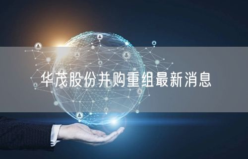 华茂股份并购重组最新消息