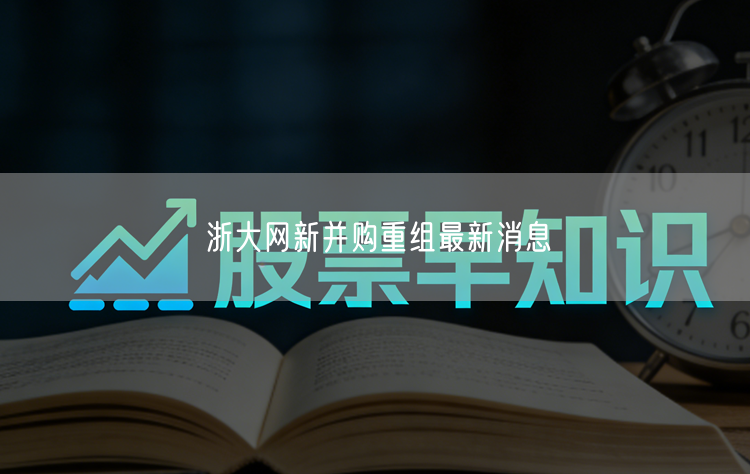 浙大网新并购重组最新消息